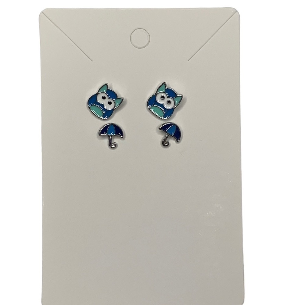 Owl earring set - Picture 2 of 3